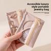 Jewelry Bag Flannel Sealed Anti-oxidation Jewelry Box Jewelry Earrings Ring Necklace Storage Travel Storage Bag