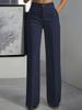 Pantaloni Eleganti da Donna 2025 a Vita Alta, Modellanti, Gamba Dritta