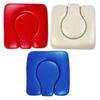 Bedside Commode Seat Cushion Easy Clean Universal Commode Chair Hole Cover for Elderly Soft Sponge Padded Raised Toilet Seat