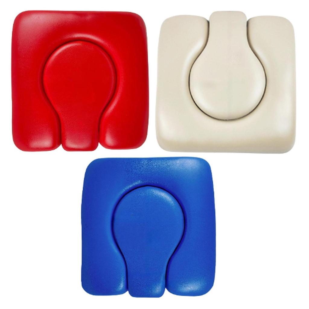 Bedside Commode Seat Cushion Easy Clean Universal Commode Chair Hole Cover for Elderly Soft Sponge Padded Raised Toilet Seat