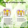 Cartoon The S-simpsons Clear Earphone Cases Cover With Hook Case For Samsung Galaxy Buds 4Pro 4 Pro 2 Live 2Pro 3 FE 3Pro