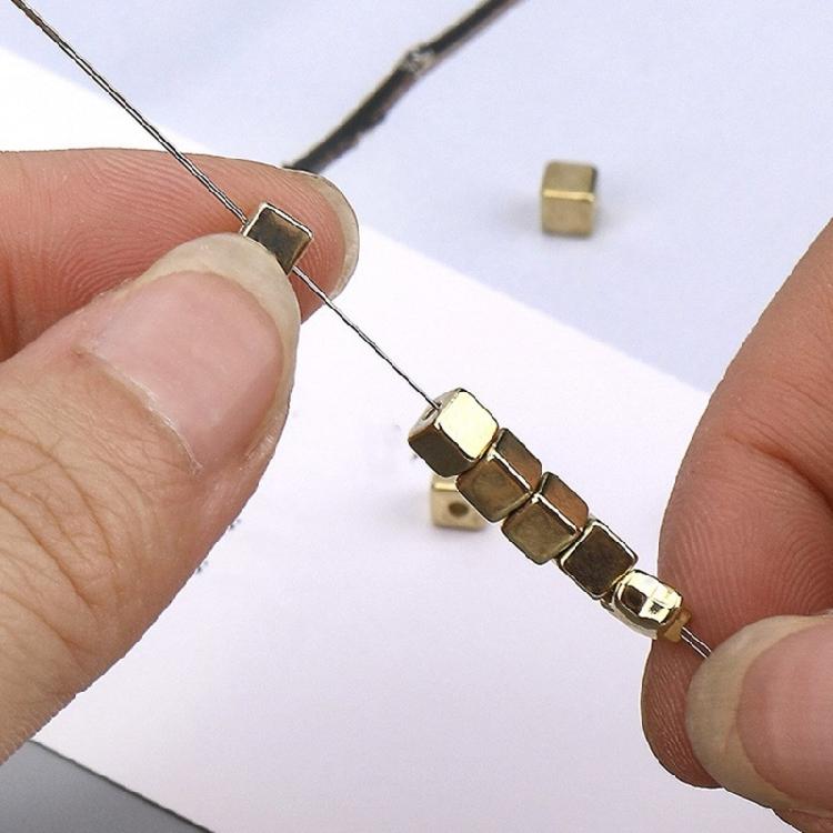 Beading Needle Set for Jewelry Making, with Needle Bottle, Thimble, Threader, Bead Cord, Tape Measure and Storage Case