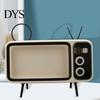 Soporte para Teléfono Altavoz Reproductor de Música Antideslizante Retro TV Decoración del Hogar Móvil para Smartphone de 6.4 a 6.7 Escritorio