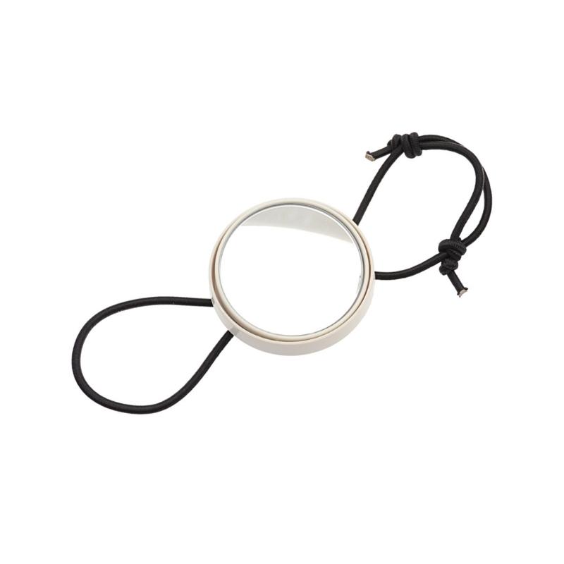 Round Diving Rearview Mirror with Elastic Rope Adjustable Scubas Diving Rearview Mirror for Scubas & Snorkeling