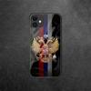 Pouzdro na telefon z tvrzeného skla Russian Flag pro iPhone Samsung Galaxy OnePlus Oppo Xiaomi Redmi Note SA 7 8 9 10 11 12 13 14 20 21 22 53 Pro Max Ultra