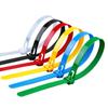 Reusable Nylon Cable Tie with Releasable Buckle - Black & White
