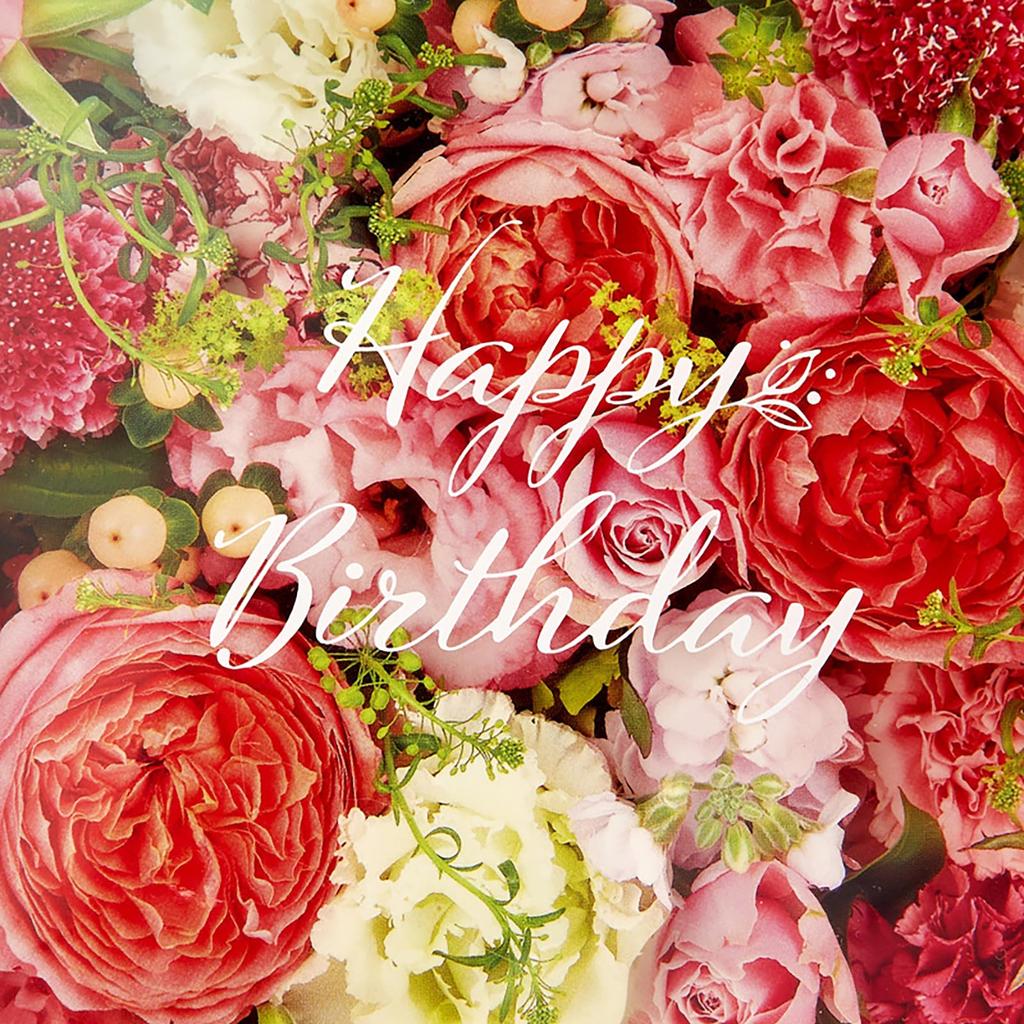 Sanrio Geburtstagskarte Blumenkasten Rosa Grußkarte Kann ins Ausland versendet werden SANRIO 981028 BD177-3