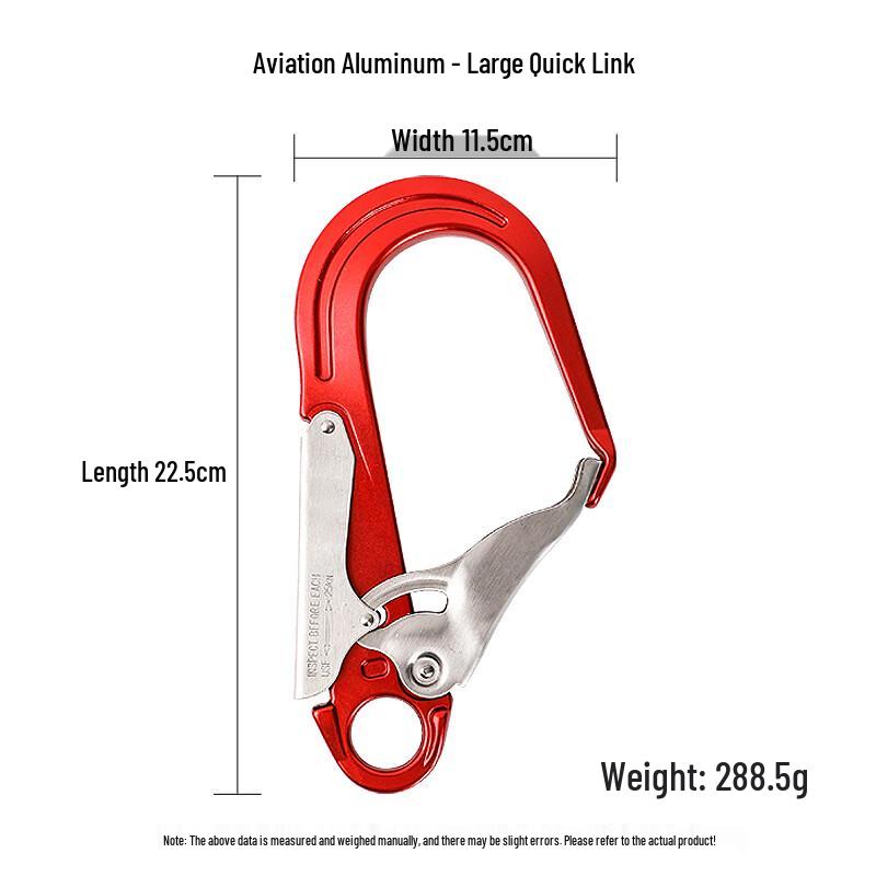 Outdoor Climbing Single Pulley Carabiner