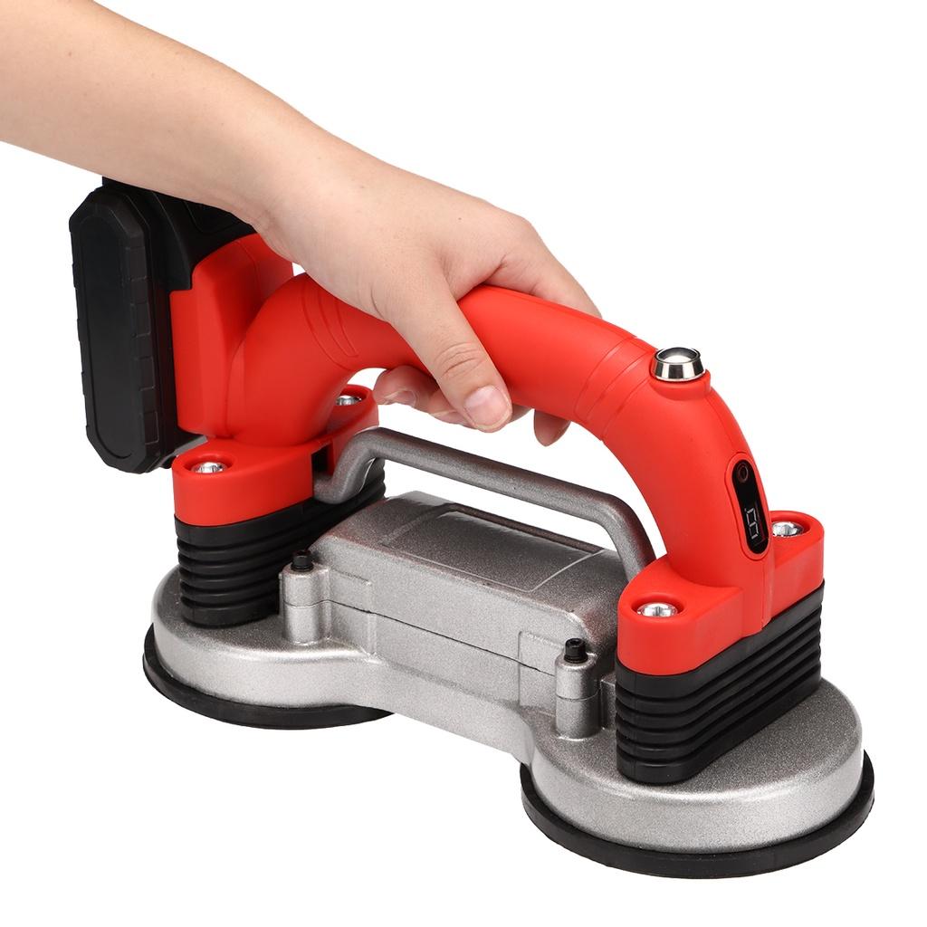 200KG 60-120mm 5 Speeds 21V 1200W Tiles Vibrator Adjustable Automatic Floor Vibrator Leveling Tool With Battery Tiling Tiles Machine