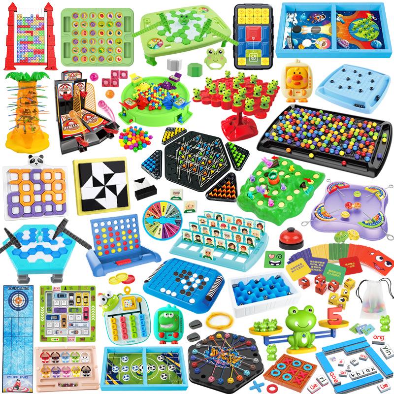 Penguin Icebreaker Balancing Tree Board Game with Face-Changing Rubik's Cube and Hidden Building Blocks - Free Shipping