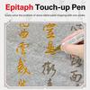 3Pcs Golden Tombstone Paint Markers Waterproof Weatherproof Pen for Restoring Faded Inscriptions on Granite