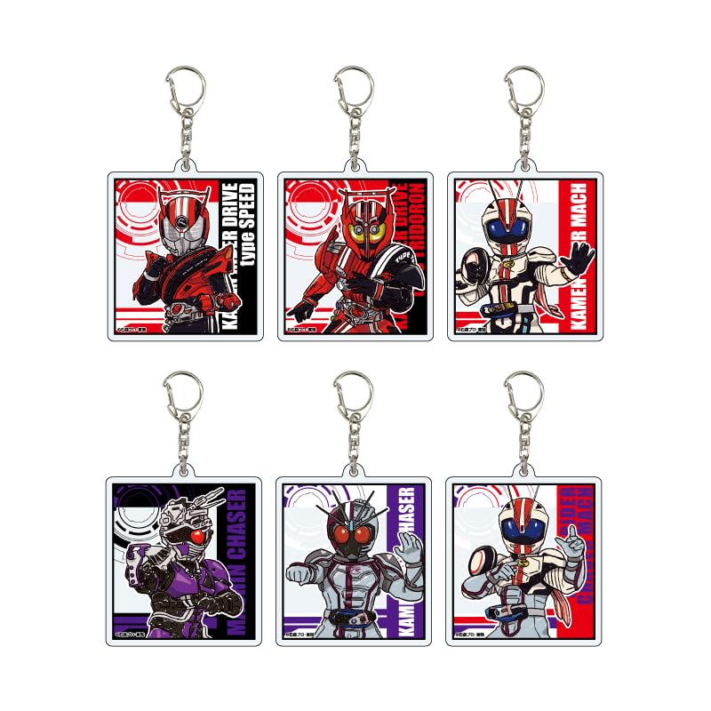 

Kamen Rider Drive 01 Акриловый брелок-подвеска [Иллюстрация в стиле граффити] Коробка из 6 штук
