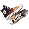 Converse Chuck 70 High Fire Sneakers da Uomo Nero Rosso Giallo A15610C