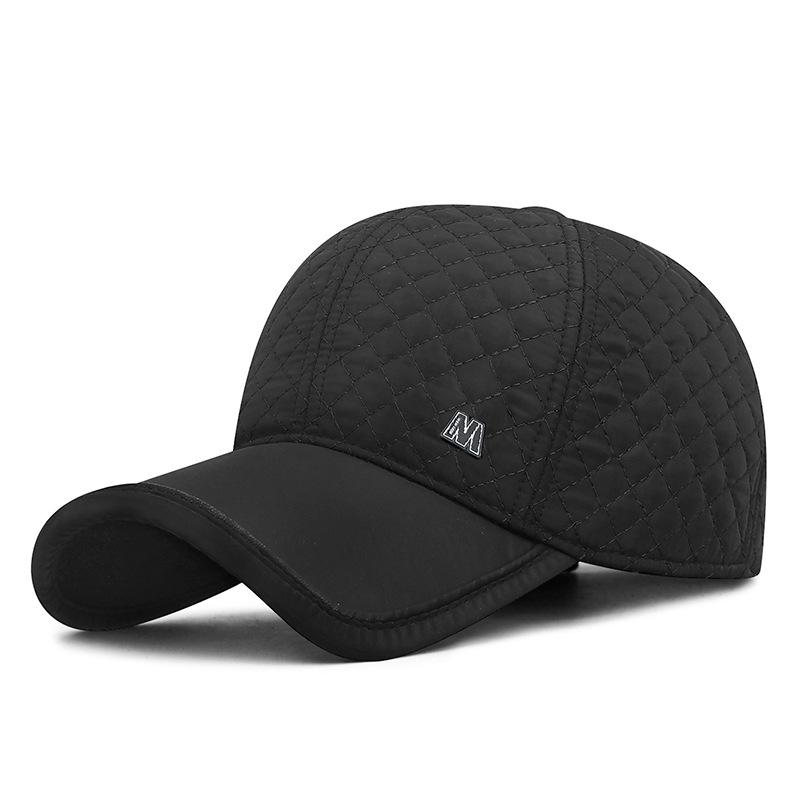 NORTHWOOD Men's Winter Hats with Velvet Ear Protection Warm Duck Tongue Hats Outdoor Cold Proof Dad Baseball Caps