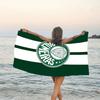 1 Stück Fußballmannschaft (30) Strandtuch, Strand- und Meeresufer-Schwimmbadausstattung, Modisches Muster, Rechteckig, Reiseutensilien