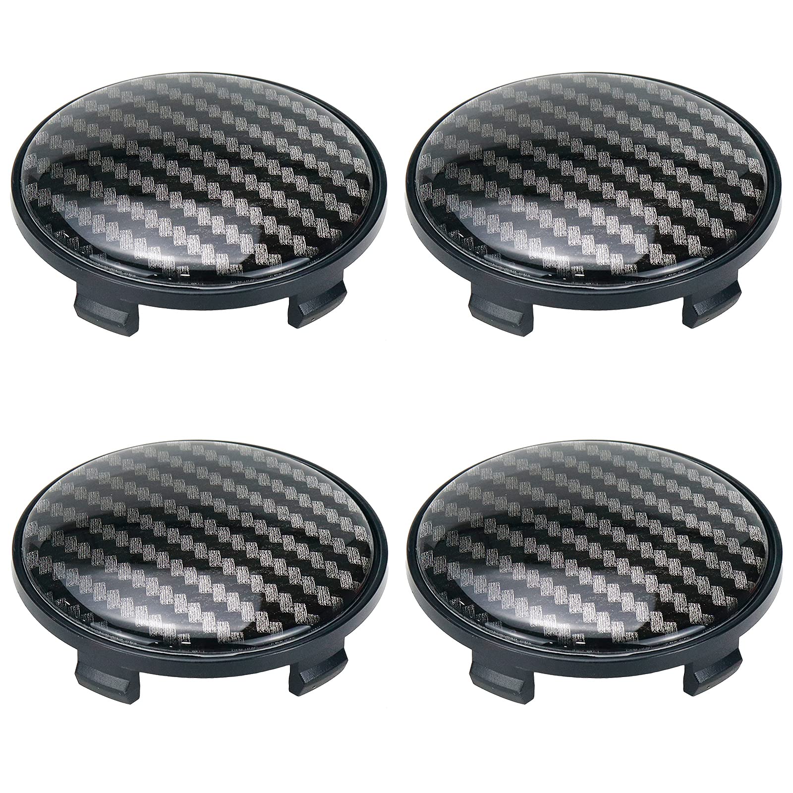 Modengzhe Center Cap, 68mm Wheel Rim Hub Center Cover Replacement Outer 68MM, Inner 67MM чёрный