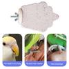 4 Pcs Birds Beak Grinding Stone Parrot Calcium Perch Chewing Toy Birds Foot Claws Trimmer Platform for Small Medium Birds Parakeet Lovebird Cockatiel