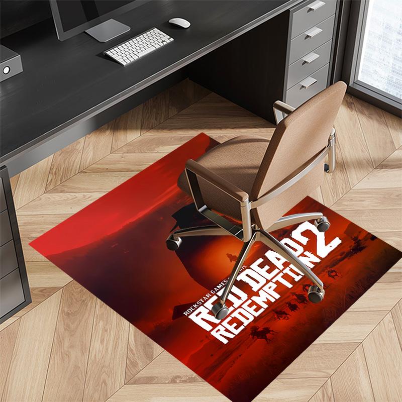 Red Dead Redemption1 Printed Absorbent Washable Carpet, Non-Slip Bathroom Mats, Kitchen Rugs, Yoga Mat,Living Room Entrance, Camping Picnic Rugs