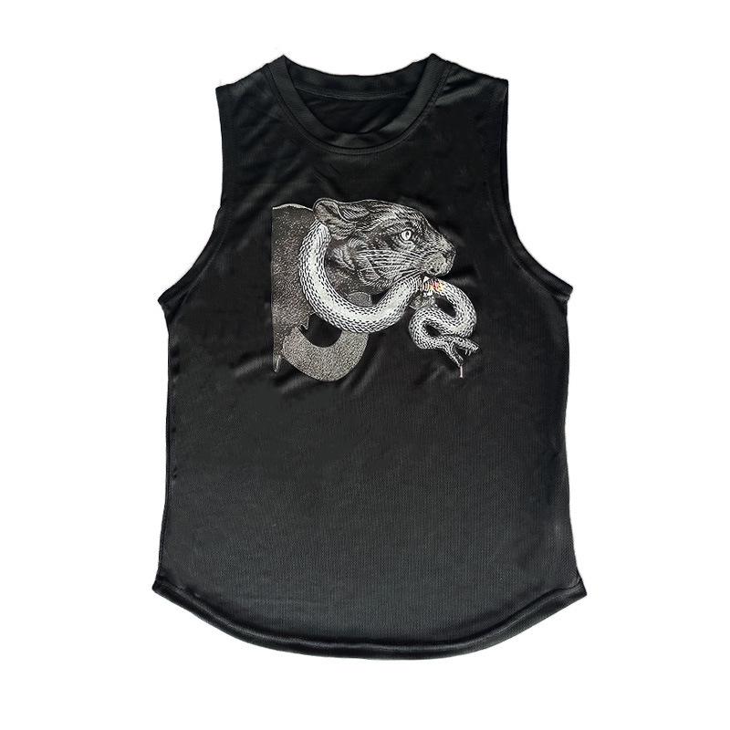 

Мужская баскетбольная майка для тренировок - Спортивный жилет без рукавов 4XL