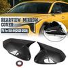 2x Carbon Fiber Style Rearview Side Mirror Cover Caps For 2024 2025 2026 Kia K4