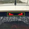 High Mounted Stop Lamp High Brake Light Sticker For Mitsubishi Pajero V73 V77 V87 V97 2007- Carbon Fiber