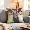 Anime Junjou Romantica Cushion Cover 1Pcs Decorative Covers Soft Cushion Case For Sofa Couch Decor 40X40 45X45 Pillowcases