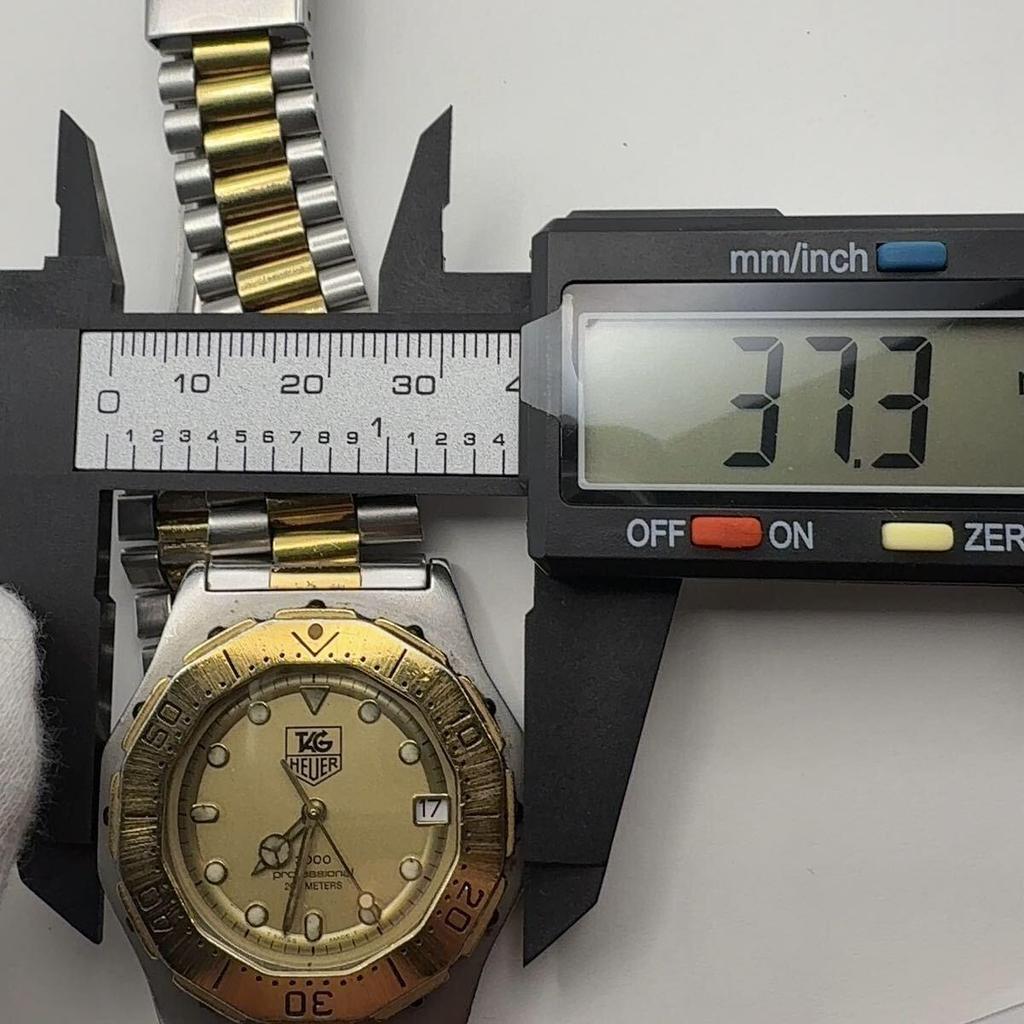 Used TAG HEUER Professional 935.406 Men's Watch / Wristwatch Working Item / Working [M332]