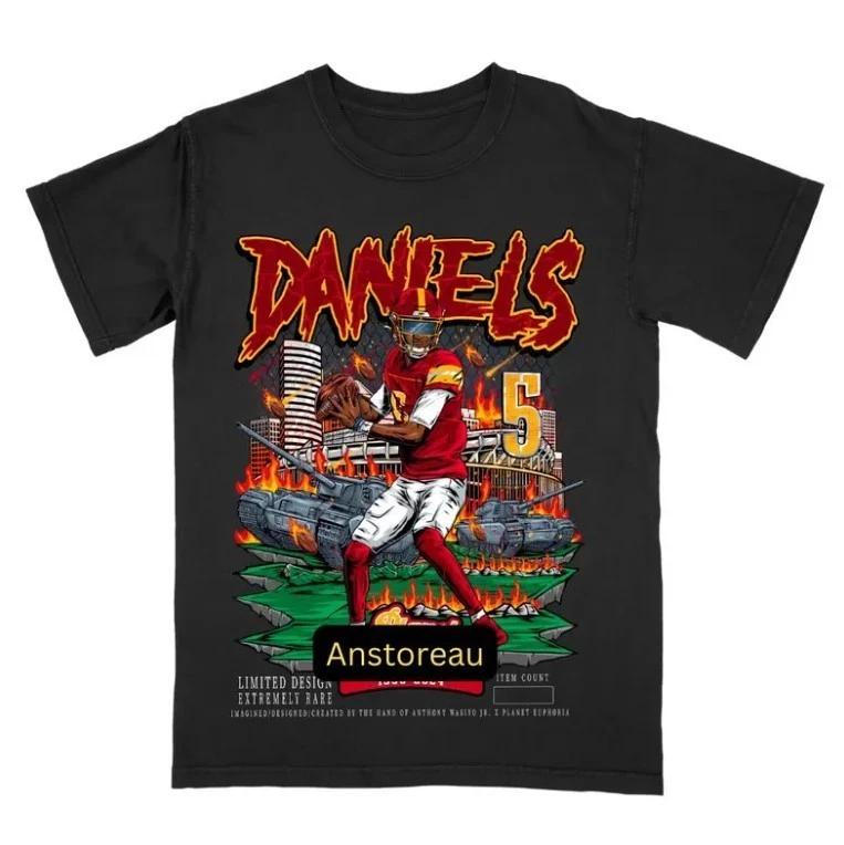 

Vintage 90s Jayden Daniels Shirt Homage Retro Classic Graphic Tee Bootleg Bestse S