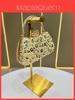 Glitzernde Pailletten-Handtasche mit Kettenriemen für Abend-Dinnerpartys