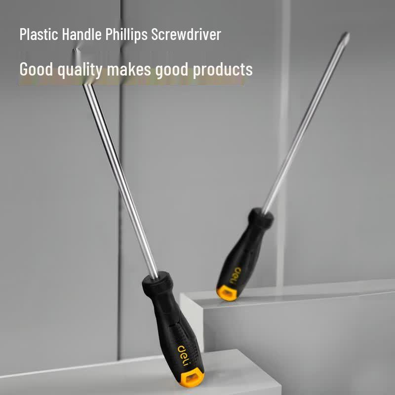 Deli Plastic Handle Phillips Screwdriver