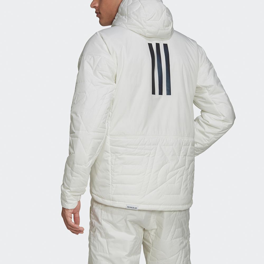 Adidas MYSHELTER Puffer Jacket Men's White (Unisex) Puffer Jackets GQ3697