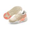 Puma Women's Khaki Pink White RS-X Reinvent Mid Top Casual Shoes 371008-11