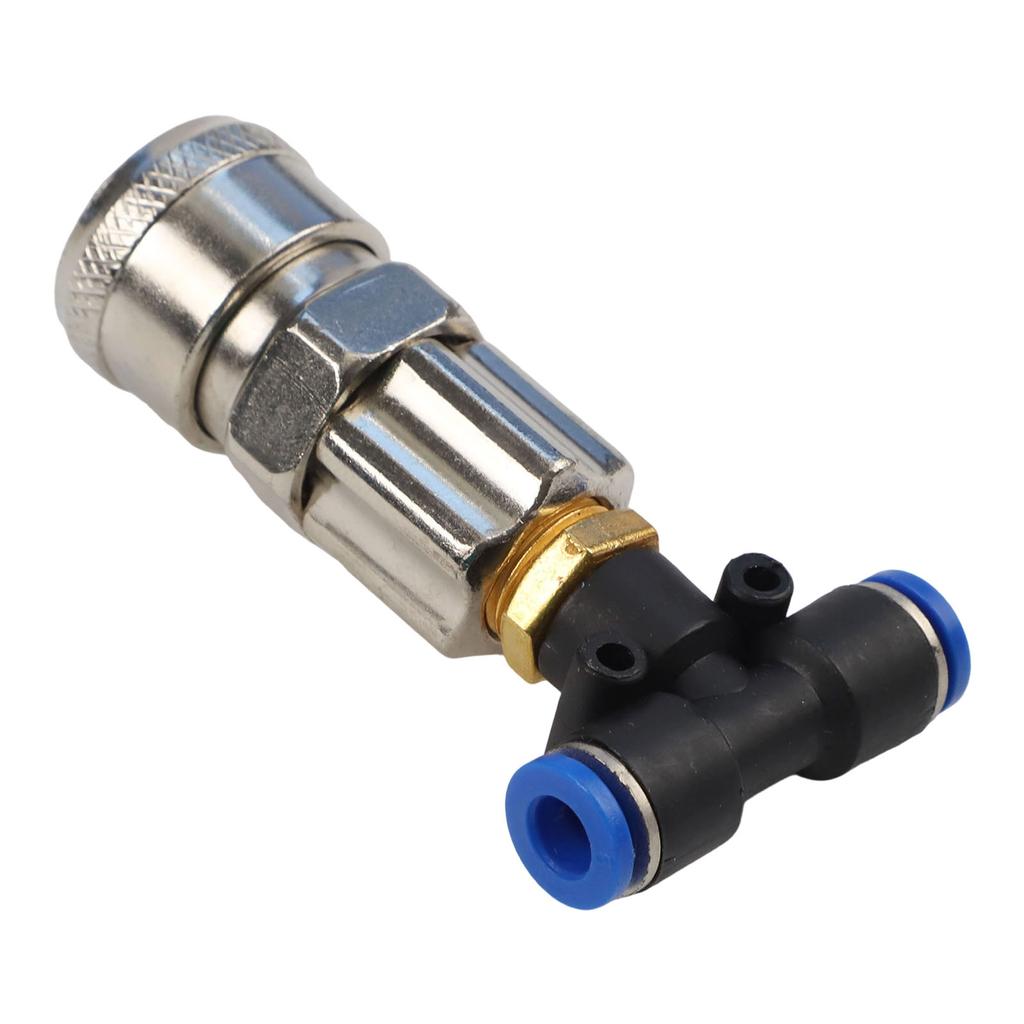 Pneumatic Fittings Reliable Threeway Straight Through Joint with Compact Design for Efficient Truck Operations