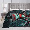 Cartoon Hazbins Hotels Vox Blankets Fleece Decoration  Breathable Super Warm Throw Blanket for Bedding Office Plush Thin Quilt