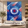 Tapestry Custom Name Text, Wall Hanging Tapestry Home Room DecorRangers FC