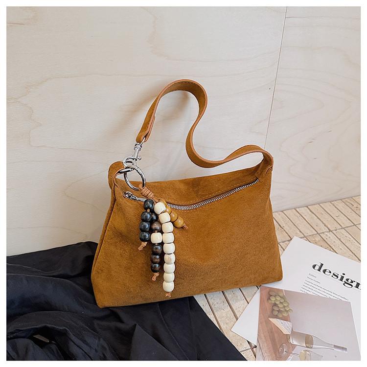 IELGY Ladies Underarm Bag High-End Retro One-Shoulder Dumpling Bag