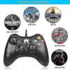Wired Controller, Usb Gamepad For Microsoft Xbox 360/slim/pc (Black)