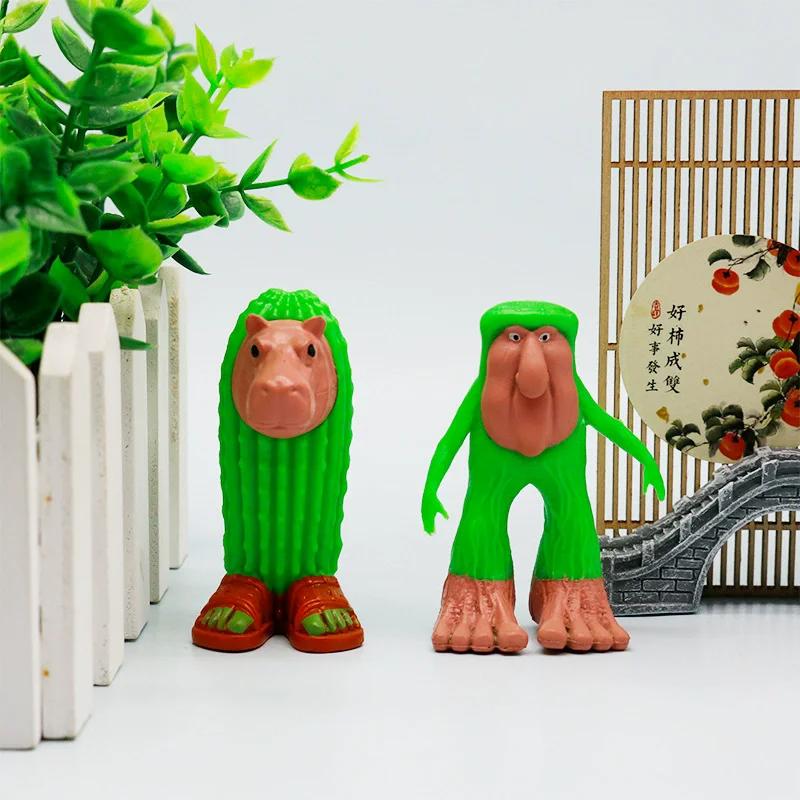 8PCS Tung Tungtung Sahur Telalalero Telala Borbaloni Luli Loli for Foreign Shan Hai Jing Italian Brainrot Figure Toys Ornaments