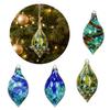 High Borosilicate Glass Spheres Hand Blown Ball Ornament, Colorful Christmas Hanging Decoration Handmade Ornaments for Tree, Window, Patio,