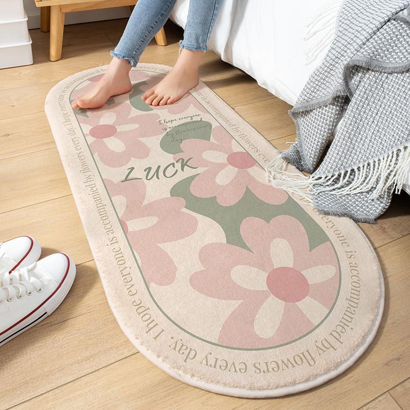 Bedroom Carpet Plush Bay Window Mat Living Room Children's Room Bedside Blanket Room Decorative Floor Mat