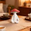Garden Statue Fairys Garden Accessories Centrepieces Meditations Mushroom Figurines Sculptures Miniature Landscape Decors