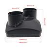 60mm Double Two Holes Air Outlet Vent Cover For Car Truck Air Diesel Parking Heater Parts For Webasto Eberspaecher 5KW Heater