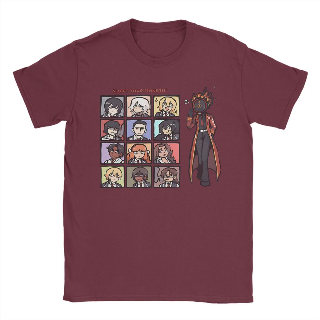 Limbus Company Video game New Arrival T Shirts for Unisex Women Cotton Tee Shirt Clothing
