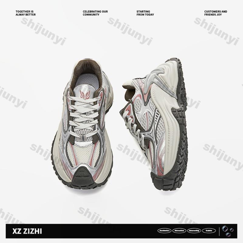 Mode Paare Sneaker Mode Vintage Höhenerhöhung Damen Freizeit Sportschuhe Bequem Atmungsaktiv Plateau Herren Laufschuhe