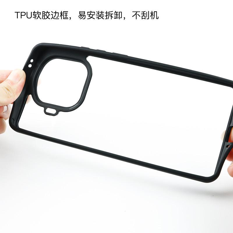 For ViVo IQOO Z9 Turbo Case ViVo IQOO Z9 Turbo Cover Soft TPU Frame PC Bumper Shield Protective Phone Cases iQOO Z9 Turbo Funda