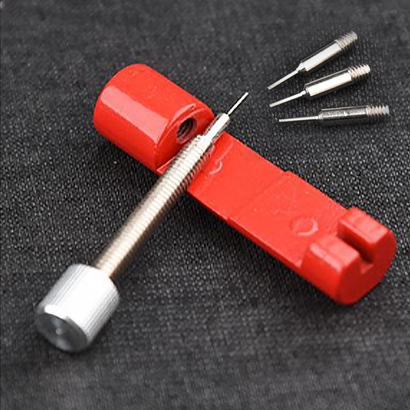 Watch Strap Adjustment & Repair Tool Kit - Watch Band Link Pin Remover with 3 Pins, Easy to Use & Adjust