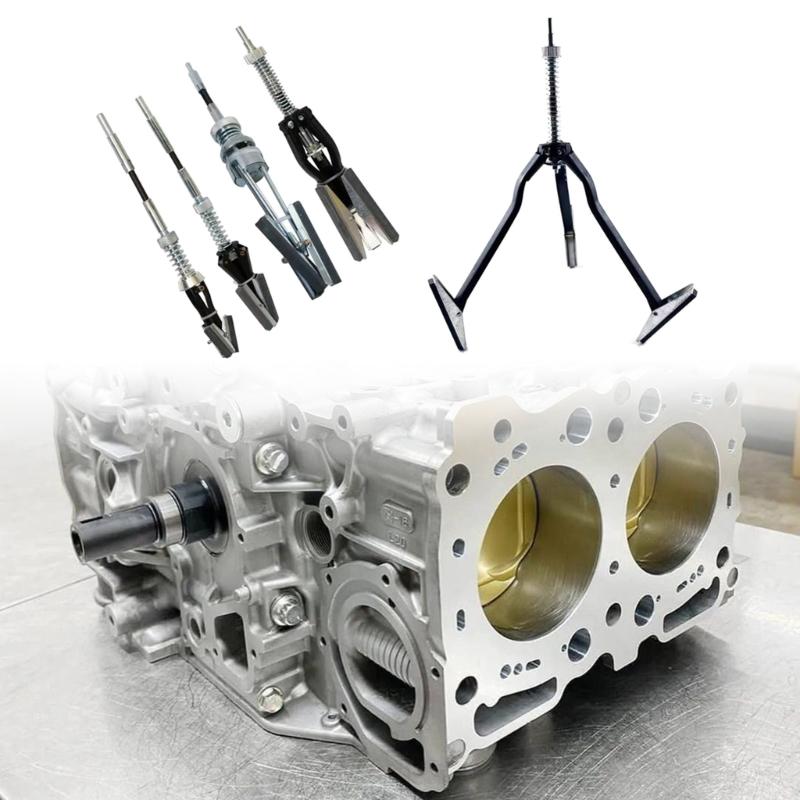 Engine Cylinder Hone Tool 19-250mm Diameter Adjustable Deglazer 1-1/8'' to 4'' Long Stones Engine Cylinder Hone Deglazer