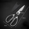 Stainless Steel Multifunctional Kitchen Scissors Meat Vegetables  Household Shears  Fish and Chicken Bone Food