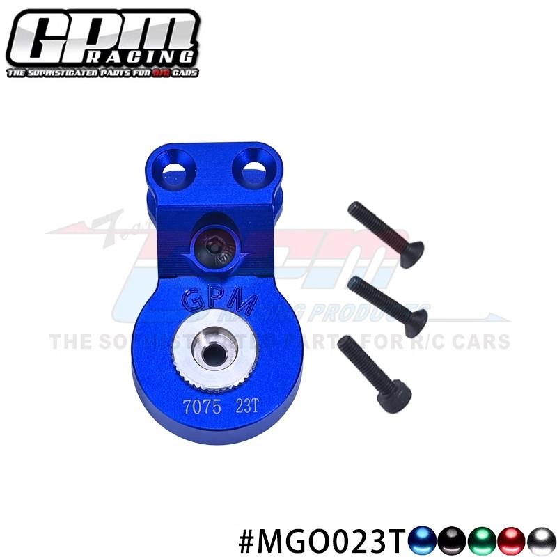 GPM Aluminum 7075 Servo Saver Steering 23T/25T W. Built-In Spring For ARRMA 1/10 Gorgon ARA340192