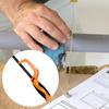 Aluminum Metal HackSaw Aluminum Hack Saw 11Inches Hand Metal Hacksaw High-Tension Hand Tools Adjustable Compact Hand Hacksaw For